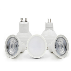High wattage LED MR16 COB spotlight GU10 or GU 5.3 bulb 7W Size 50mm×53MM 85V-265V /DC12V