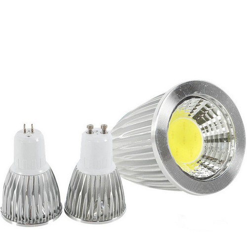 Dimmable LED MR16 bulb 3W 5W 7W 9W 85-265V COB high Lumen Aluminium body