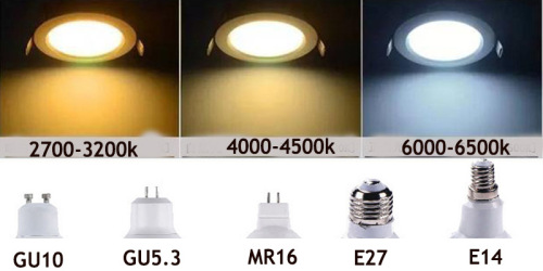 Dimmable LED MR16 COB 5W Size 50mm×58MM 85V-265V /DC12V