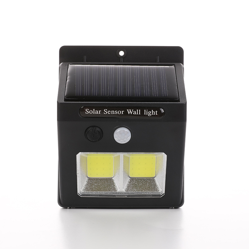 Outdoor Solar LED wall Light 5W 3.7V human being sensor+ light sensor IP55 Water Proof capability
