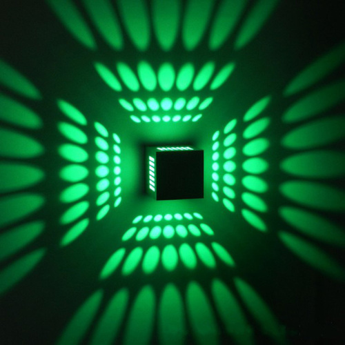 Decoration Stair wall light with remote control 3W  85V-265V Size  Size 60*60*70（mm）