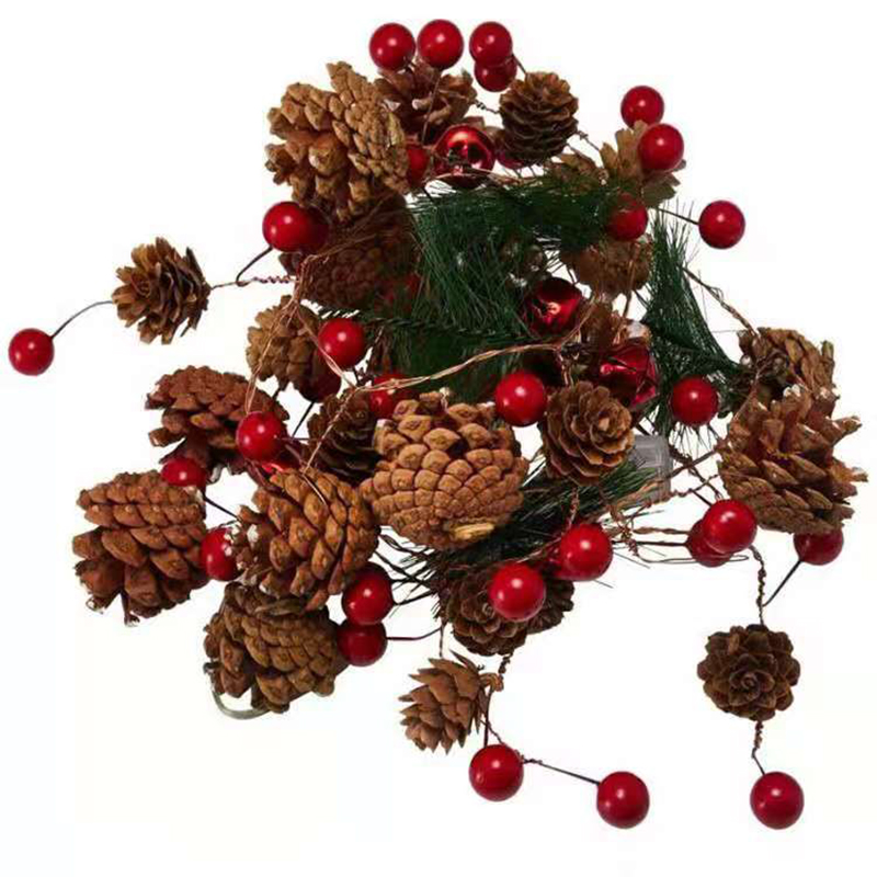 Christmas LED Pine Needle Copper Wire string Light