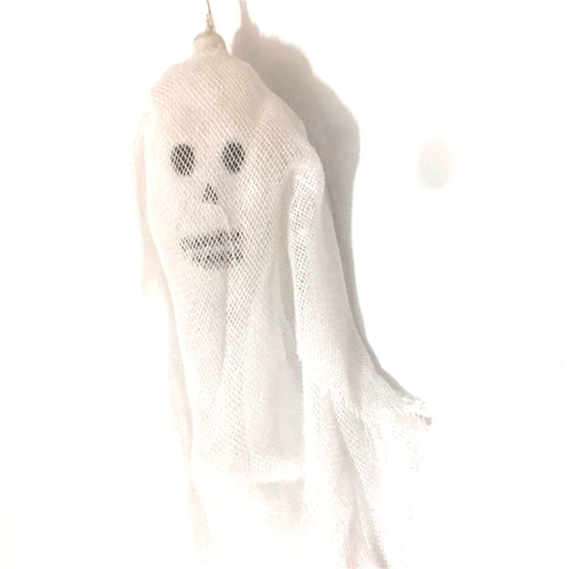 LED Halloween Gauze Skull Decorative Light, 2 Meters Color Ghost Lamp String