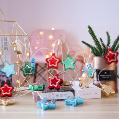 Christmas LED Crack Star Colorful String Lights