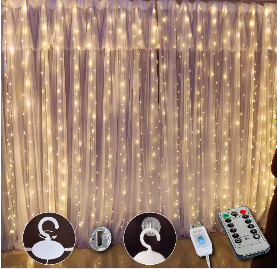 Twinkle Fairy Colorful Decorative Garland Curtain Led Lights