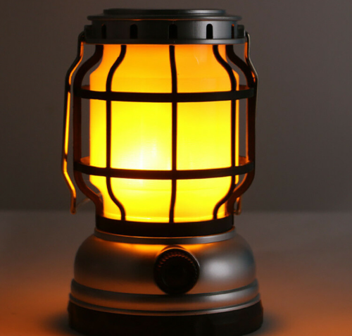 15W Solar LED Camping Light USB Charging Mode Water Proof