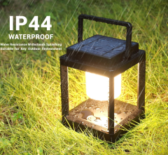 Out Door Solar LED Barn Lantern USB Charging Light