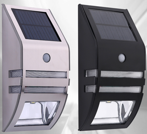 Stainless PIR Human Sensor LED step carridor wall light