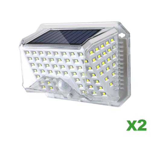 LED Solar Lights Outdoor Solar Lamp With 3 Light Mode Waterproof Motion Sensor Security Lighting for Garden Patio Path Yard