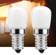 4pcs/lot LED Fridge Light Bulb E14 3W Refrigerator Corn bulb 220V LED Lamp Cold White/Warm white SMD2835 Replace Halogen Lights