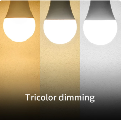 Tricolor LED bulbs