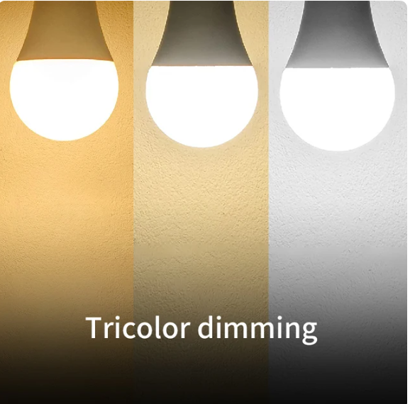 Tricolor LED bulbs