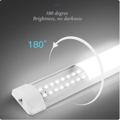 Led 220V Tube Light Room Strip With Cable Tube Lights Fixture For Home Bedroom Kitchen Cabinet Lighting indoor Lamp 110V Tube