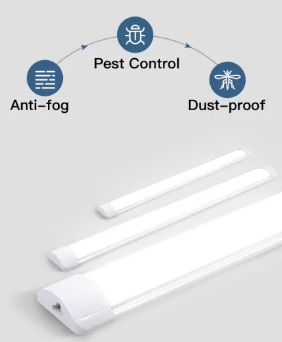 Led 220V Tube Light Room Strip With Cable Tube Lights Fixture For Home Bedroom Kitchen Cabinet Lighting indoor Lamp 110V Tube