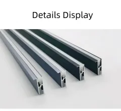 Embedded led light strip shelf double-sided upper and lower light-emitting clapboard 18MM wardrobe induction lamp