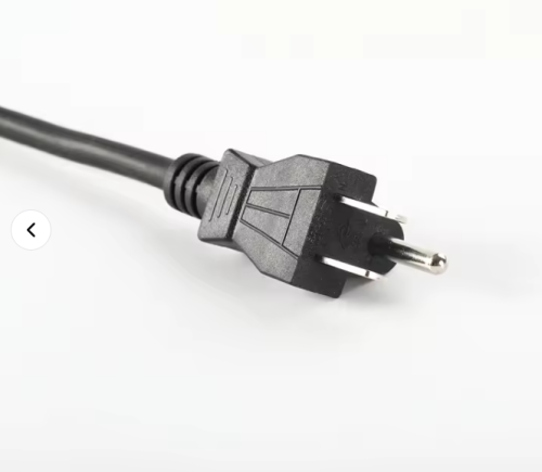 US Standard Power Cord, 3 - Pin/2 - Pin Connector