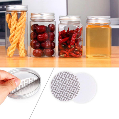Clear PET Plastic Straight Sided Round Jar