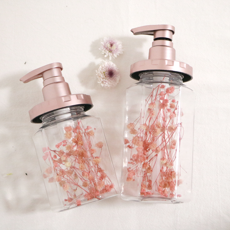 10oz 16oz Clear PET Plastic Hexagonal Bottle