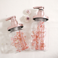 10oz 16oz Clear PET Plastic Hexagonal Bottle