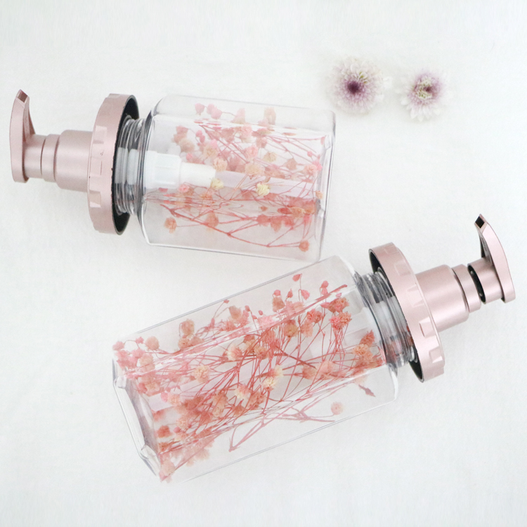 10oz 16oz Clear PET Plastic Hexagonal Bottle