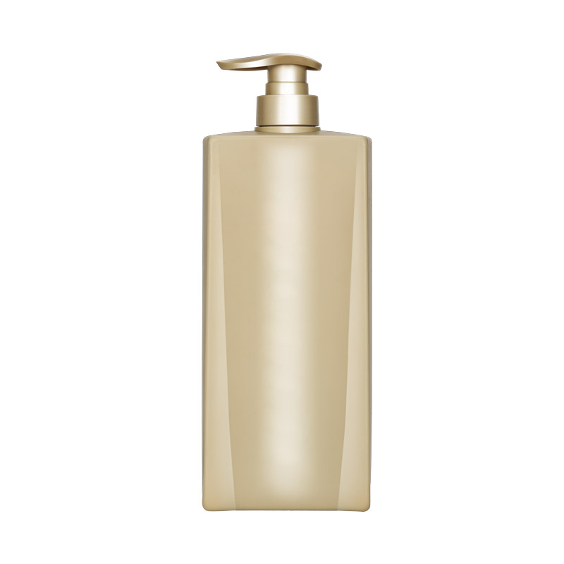 500ml & 800ml HDPE Plastic Rectangle Pump Bottle for Shampoo & Conditioner Packaging