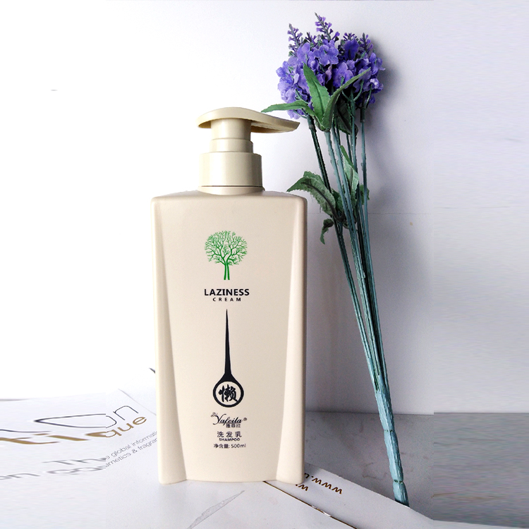 500ml & 800ml HDPE Plastic Rectangle Pump Bottle for Shampoo & Conditioner Packaging