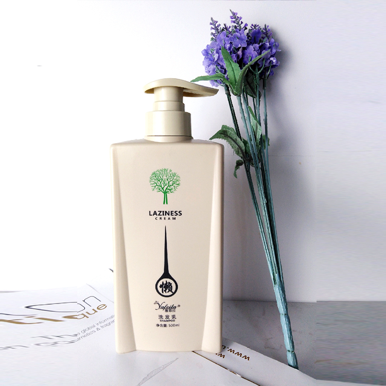 500ml & 800ml HDPE Plastic Rectangle Pump Bottle for Shampoo & Conditioner Packaging