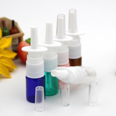 5ml 0.17oz Portable Rhinitis Spray Plastic Bottle with Nasal Sprayer Pump