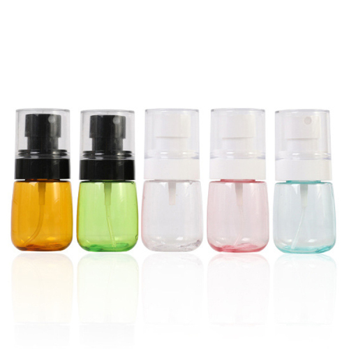 30ml 1oz Clear PET Plastic Mist Spray Bottles