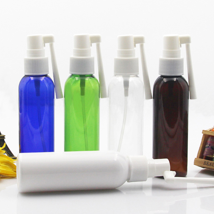60ml 2oz PET Plastic Round Oral Spray Bottle