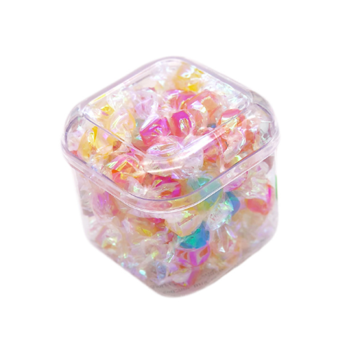 Clear PS Plastic Square Candy Box