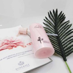 500ml 800ml Pink PET Plastic Pump Bottle for Body Wash & Lotion & Shampoo