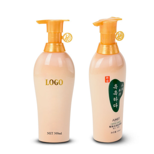 500ml 16oz Pink PET Plastic Shampoo Pump Bottle
