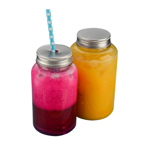 15oz Clear PET Plastic Beverage Round Bottle