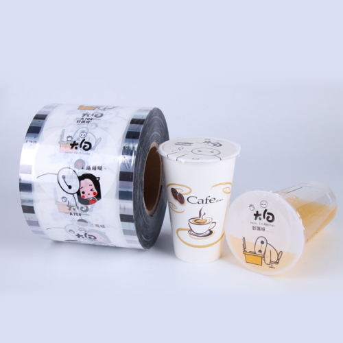 Custom Plastic Milk Tea Cup Sealing Film