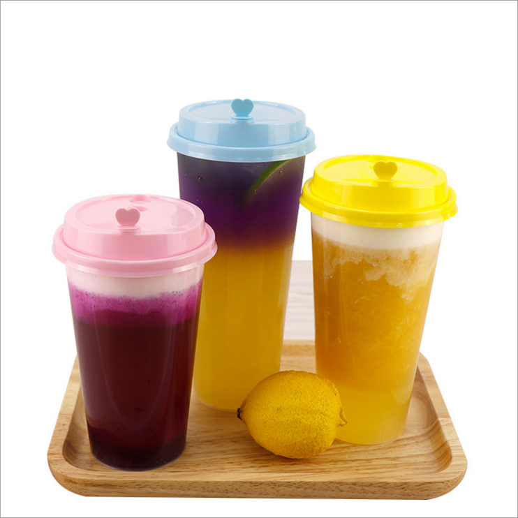 Clear Frosted PP Plastic Bubble Cup