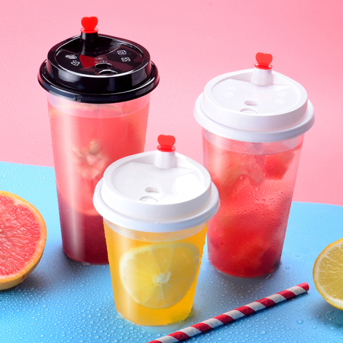 Clear Frosted PP Plastic Bubble Cup