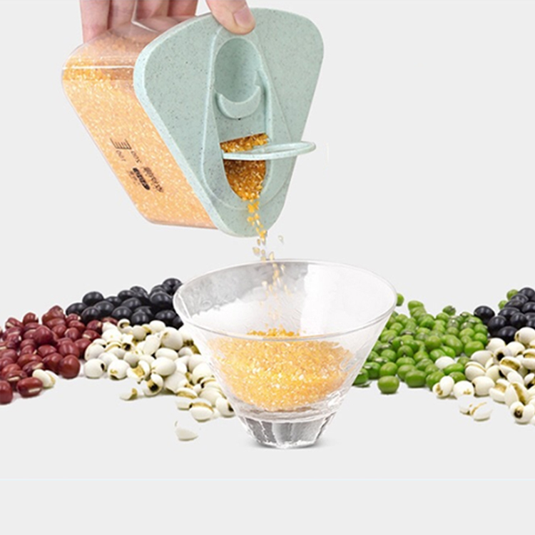 400ml 1L 1.5L Clear PP Plastic Triangle Airtight Storage Container