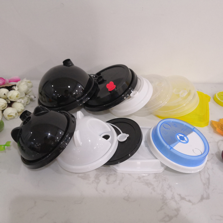 PP Plastic Milk Tea Lid