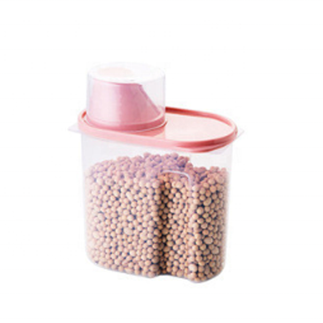 1.9L 2.5L Clear PP Plastic Organization Storage Container