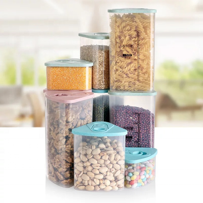 400ml 1L 1.5L Clear PP Plastic Triangle Airtight Storage Container