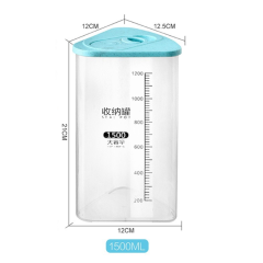 400ml 1L 1.5L Clear PP Plastic Triangle Airtight Storage Container