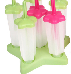 PP Plastic Flower Shape Popsicle Mould