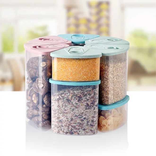400ml 1L 1.5L Clear PP Plastic Triangle Airtight Storage Container