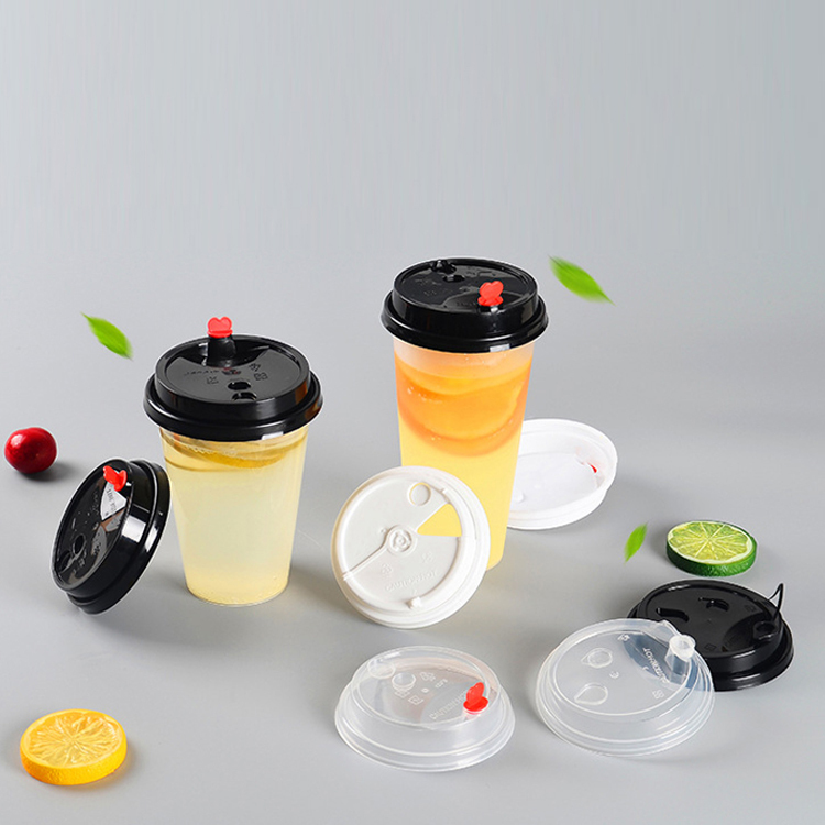 PP Plastic Milk Tea Lid