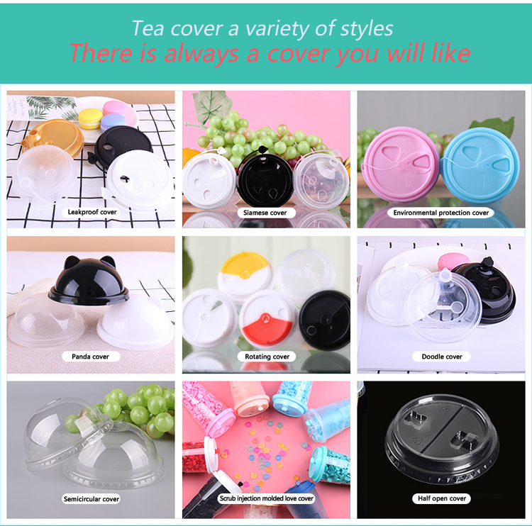 PP Plastic Milk Tea Lid