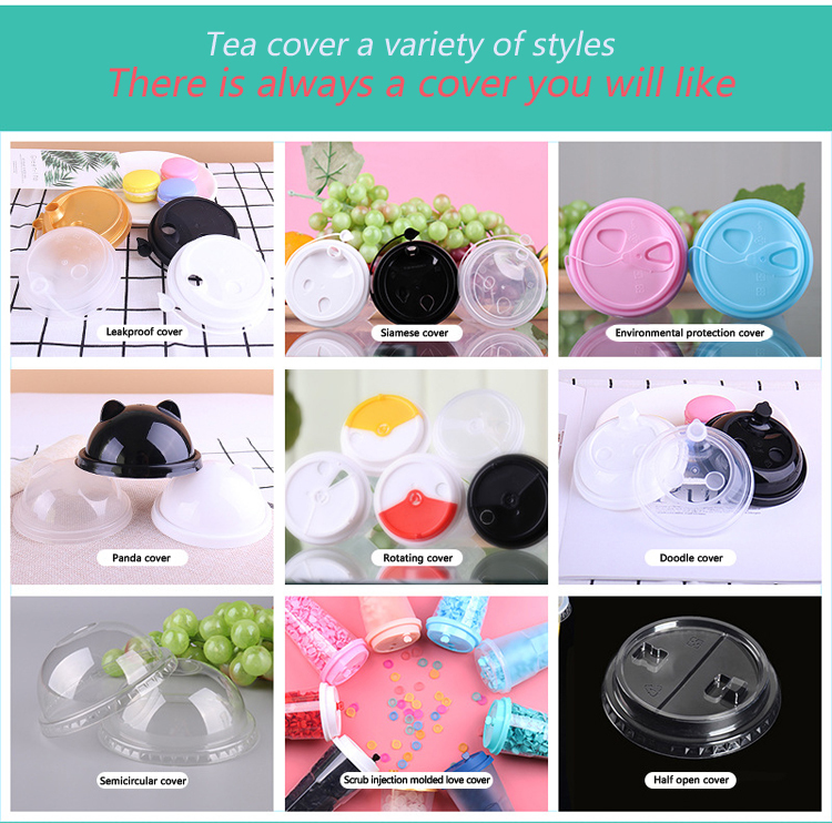 PP Plastic Milk Tea Lid