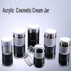 15g 30g 50g White Acrylic Plastic Cosmetic Cream Jar