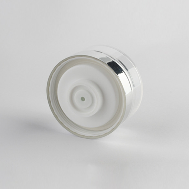 15g 30g 50g White Acrylic Plastic Cosmetic Cream Jar