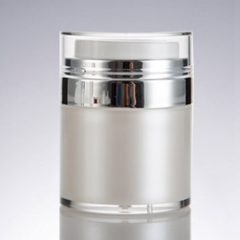15g 30g 50g White Acrylic Plastic Cosmetic Cream Jar